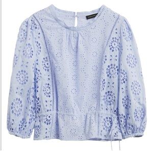 Banana Republic eyelet top NWT